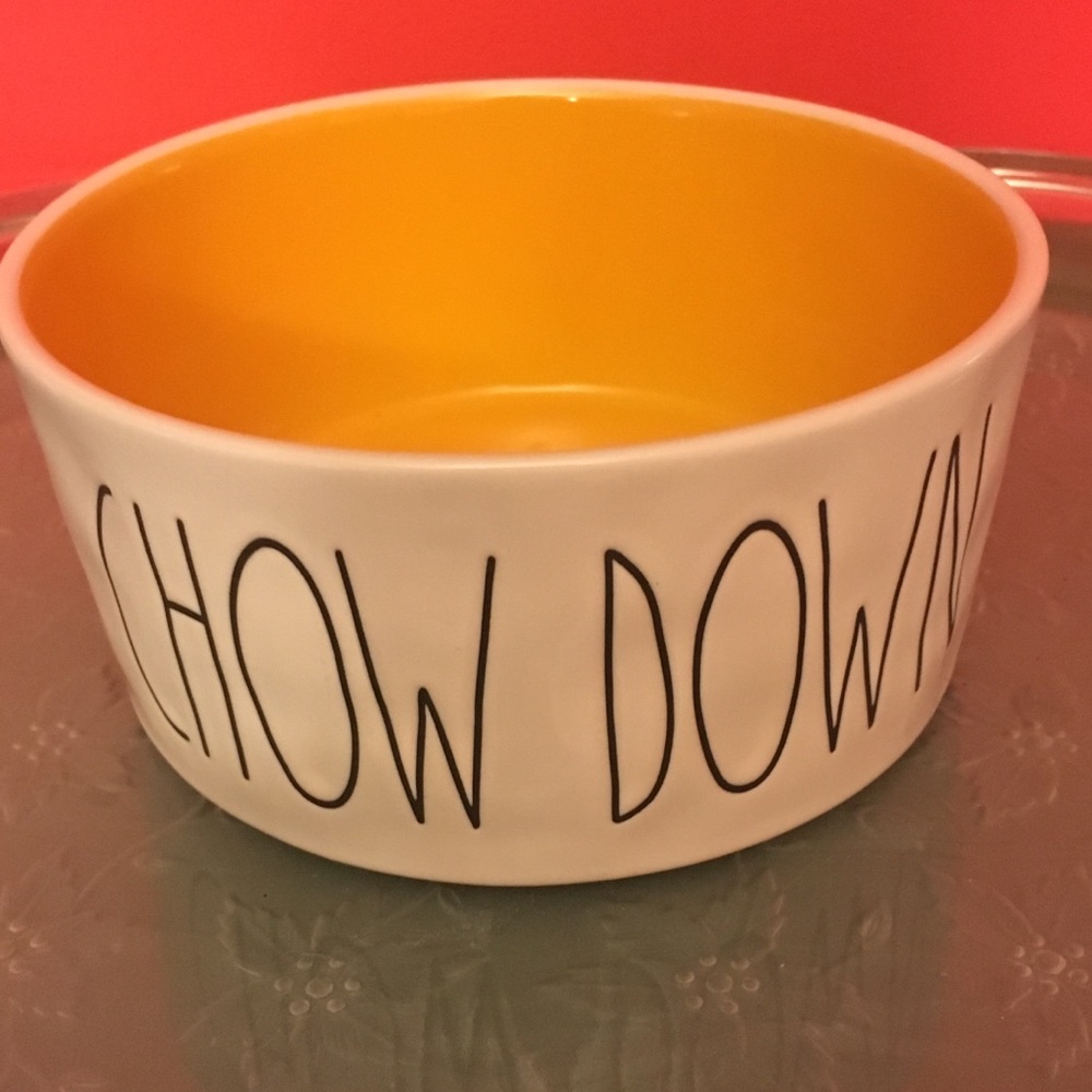 Rae Dunn Chow Down bowl